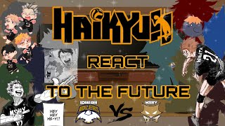 Haikyuu react to hinata  the future  ships [upl. by Wardlaw601]