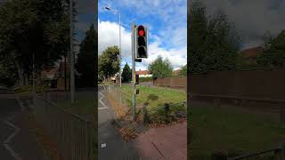 Norwich Drayton Road A1067 Siemens Helios CLS Traffic Lights Puffin Crossing [upl. by Gordie452]