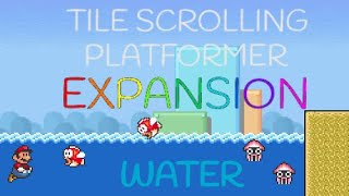 Tile Scrolling Platformer Expansion  Water [upl. by Navap812]