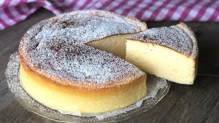 Tarta de queso de 3 ingredientes ¡Esponjosa como una nube [upl. by Kcirdde604]