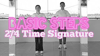 BASIC DANCE STEPS IN 24 TIME SIGNATURE [upl. by Favianus]