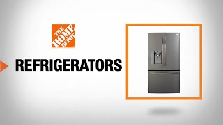 Best Refrigerator for Your Home  The Home Depot [upl. by Dhruv436]