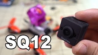 SQ12 Micro Drone HD Camera Review 📷 [upl. by Aidnyc]