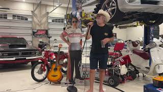 The Gambler  Kenny Rogers  Chris J Barefoot Garage Karaoke 8724 [upl. by Olenta]