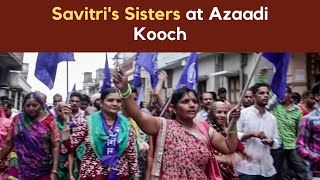 Savitris Sisters at Azaadi Kooch CCA [upl. by Luy]