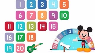 Learn Numbers Disney Buddies 123s  Kids Counting Numbers 1 to 20 by Disney [upl. by Hebert]