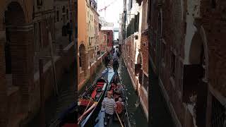 Gondola tour with live music and singing in Venice Italy [upl. by Enyak]