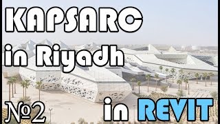 KAPSARC Building in Riyadh by Zaha Hadid Mass form Part 2 [upl. by Alaunnoif914]