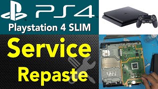 PlayStation 4 Ps4 Slim Teardown Clean and Repaste [upl. by Kennie793]