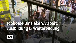 STUDIO 47 live  JOBBÖRSE IN DINSLAKEN ARBEIT AUSBILDUNG amp WEITERBILDUNG [upl. by Initsed608]