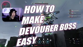 How to beat Devourer boss WAY easier in the first descendant [upl. by Gatian]