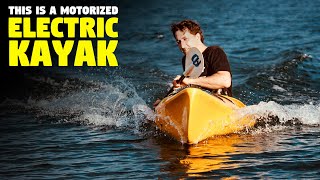 This Motorized Electric Kayak Can Reach 20 kmh in Top Gear [upl. by Eelra]