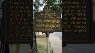 Old Episcopal Burying GroundLexingtonKentucky [upl. by Ykceb]