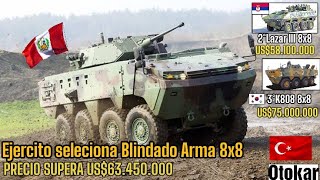 Ejercito Seleciona al Modelo ARMA 8X8‼️😱🇵🇪🇹🇷 [upl. by Lananna705]