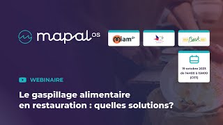 Le gaspillage alimentaire en restauration  quelles solutions [upl. by Orland]