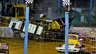 Waikaraka Park Speedway  New Zealand Stockcar Teams Champs 2024 Night 1 Qualifying  1324 [upl. by Aiblis]