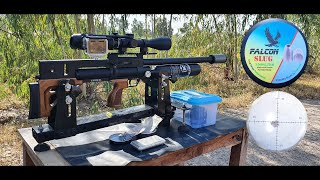 Kalibrgun Cricket Tactical 2 Testing Falcon Slugs 50 Yards To 140 Yards Part 1 [upl. by Wilmott]