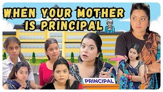 When your mom is Principal in your School 🏫 shorts ytvideo school teacherlife sejalgabavideo [upl. by Vasti]