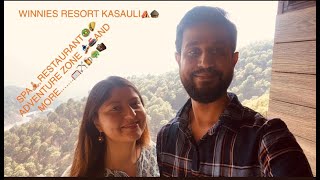 VLOG6 English Subtitles Winnies Holiday Resort amp Spa Kasauli Full Resort tour [upl. by Annaira717]