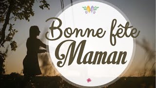 Bonne fête maman 2023  Jolie carte pour la fête des mères [upl. by Dnaloy]