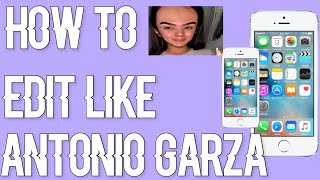 How to Edit Like Antonio Garza [upl. by Atika]