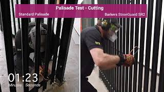 Standard Palisade vs StronGuard SL2  Cut Test [upl. by Yhtomit]