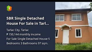 5BR Single Detached House For Sale in Tarlac City Tarlac [upl. by Tenn406]