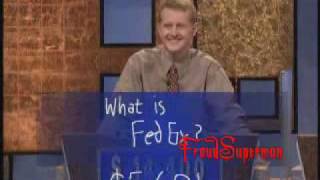 Ken Jennings Loses on Jeopardy [upl. by Airotcivairam]