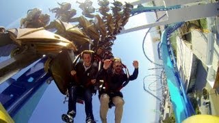 GateKeeper onride reverse ridercam HD POV Cedar Point [upl. by Vijar]