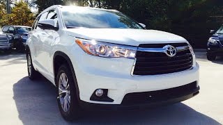 2015 Toyota Highlander XLE V6 Full Review  Exhaust  Start Up [upl. by Licastro]