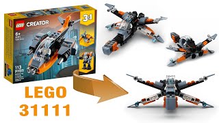 LEGO CREATOR 31111 Alternative Build [upl. by Targett]