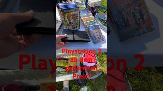 Flohmarkt Haul Playstation 2 zum Top Preis shorts fleamarket gaming [upl. by Malvin988]