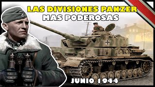 ¿Cuál Fue la DIVISIÓN PANZER MAS POTENTE EN NORMANDIA en 1944  Segunda Guerra Mundial [upl. by Birck]