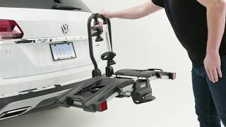 Thule  EasyFold XT Bike Rack Installation  How To [upl. by Oeram]