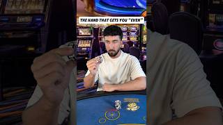 This hand ALWAYS seems like a movie…🤣🍿 casino blackjack gambling comedy skit lasvegas [upl. by Limann]