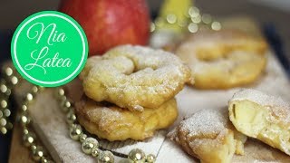 Gebackene Äpfel I Apfelradl I Apfelringe im Teigmantel I süßes Fingerfood vegan [upl. by Ymma868]