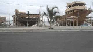 Taking Taxi to quotEloy Alfaroquot Airport in Manta Ecuador [upl. by Apul]