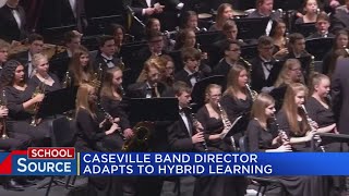 Caseville band director adapts to hybrid learning [upl. by Aneala]