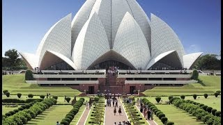 LOTUS TEMPLE  NEW DELHI [upl. by Enirak]