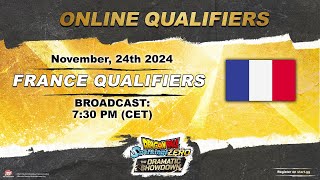 DRAGON BALL Sparking ZERO  THE DRAMATIC SHOWDOWN  FRANCE ONLINE QUALIFIERS [upl. by Frum877]