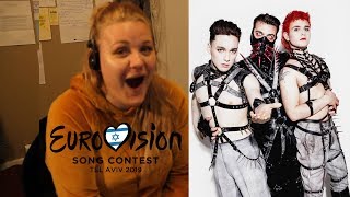 Eurovision 2019 Reaction Iceland  Hatari quotHatrið mun sigraquot [upl. by Lynea]