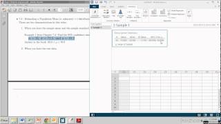 Confidence Intervals with Minitab Express  Means [upl. by Eisle]