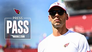 HC Jonathan Gannon Press Conference  10724  AZ Cardinals [upl. by Nerval380]