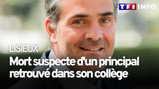 Ce que lon sait de la mort du principal dun collège de Lisieux [upl. by Darcey329]