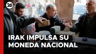 Irak impulsa su moneda nacional [upl. by Kreis]