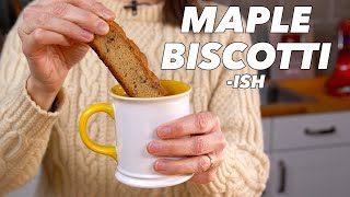 Hate Biscotti This Maple Pecan Biscotti Recipe May Change Your Mind [upl. by Ecissej]