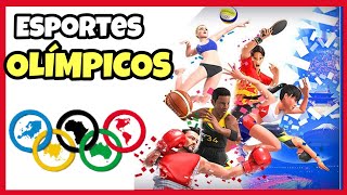 QUAIS SÃO TODOS OS ESPORTES OLÍMPICOS [upl. by Weywadt76]