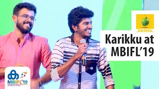 Karikku Teams First Public Appearance  MBIFL 2019 [upl. by Nhguav952]