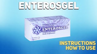 Enterosgel how to use Uses Dosage Side Effects Contraindications [upl. by Eslehc734]