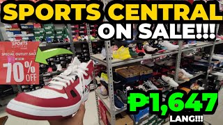 Sports Central on SALE up to 70 OFF Parang BODEGA NG SAPATOS  First Time Ko Dito [upl. by Gamin]